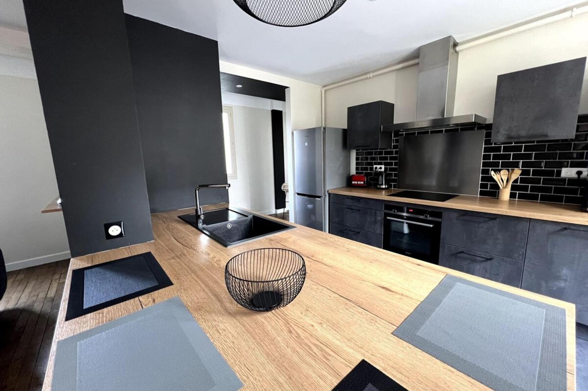 Casa Brune - T3 En Centre Ville - Proche Gare Brive-la-Gaillarde Eksteriør billede